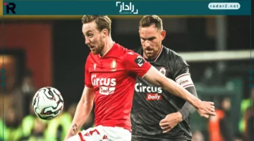 حادث غير متوقع.. توقف مباراة في الدوري البلجيكي بسبب إلقاء كوب على الحكم